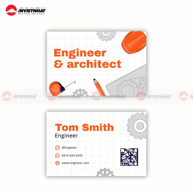 card visit ca nhan Ky su Cong nghe