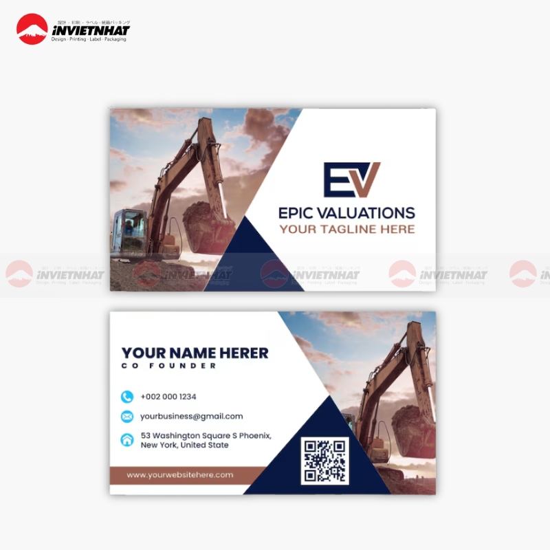 card visit cong trinh