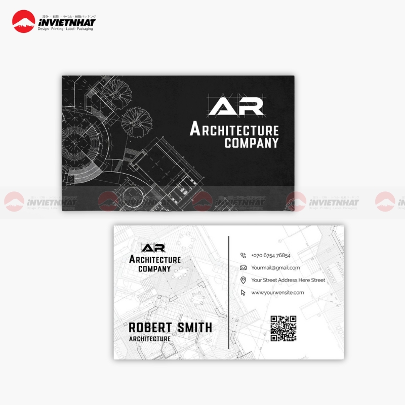 card visit kien truc su 1