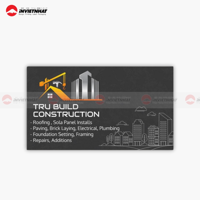 card visit kinh doanh vat lieu xay dung