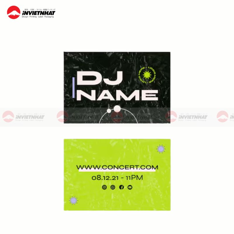 danh thiep DJ vu truong