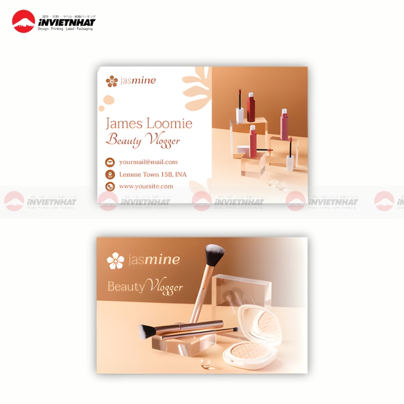 danh thiep ca nhan Makeup Artist