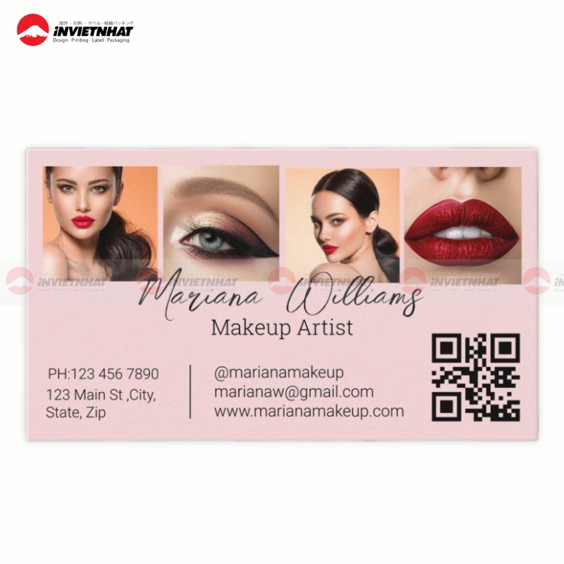 danh thiep ca nhan Spa Tham my