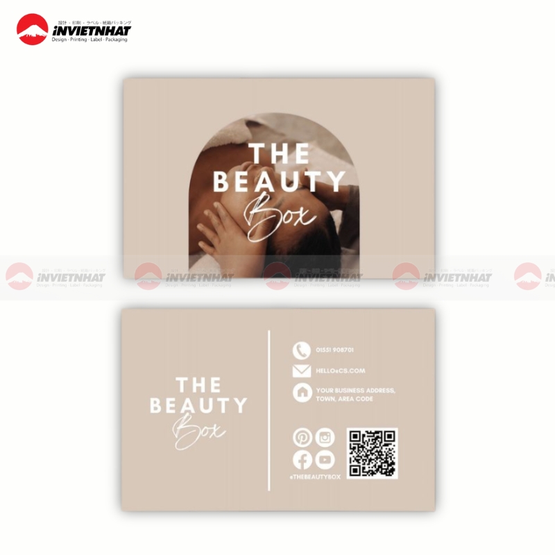 danh thiep ca nhan Spa