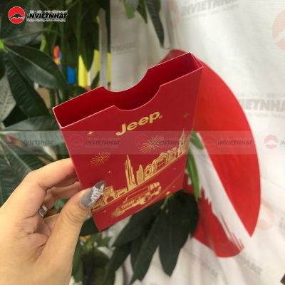 hop bao li xi giay nhung do