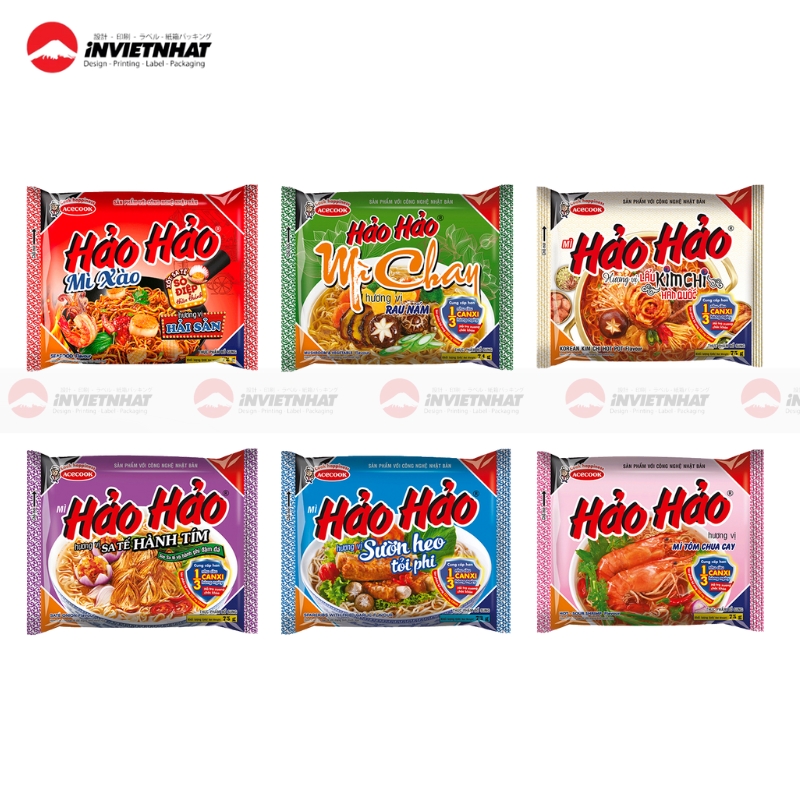 in bao bì màng ghép mì hảo hảo