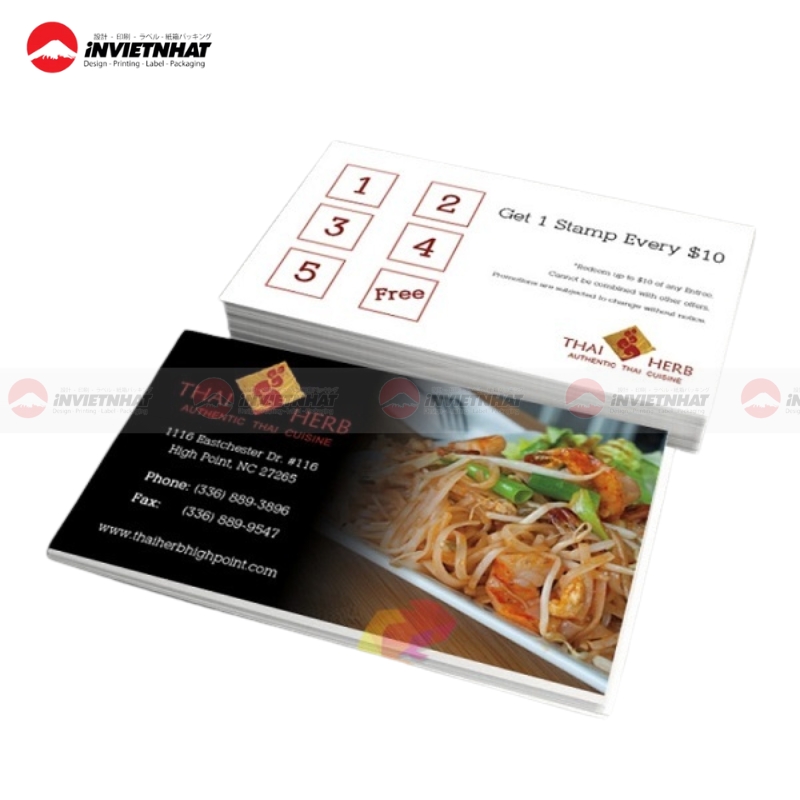 21+ Mẫu card visit quán ăn và nhà hàng đẹp, THU HÚT nhất 18 mau card visit quan an dep va chuyen nghiep