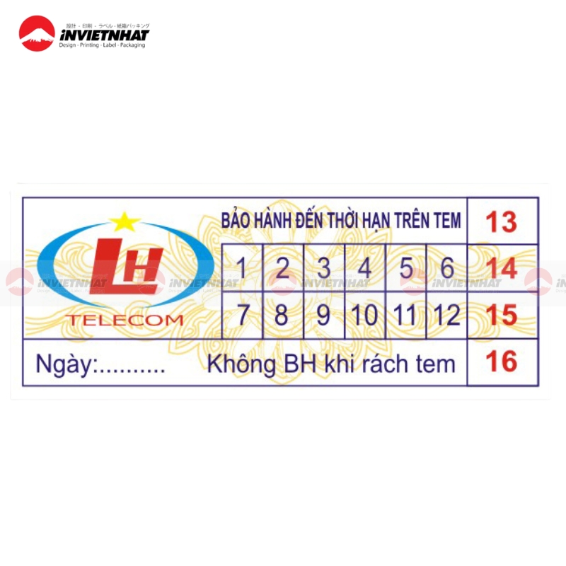 mau tem dan dien thoai thiet ke rieng