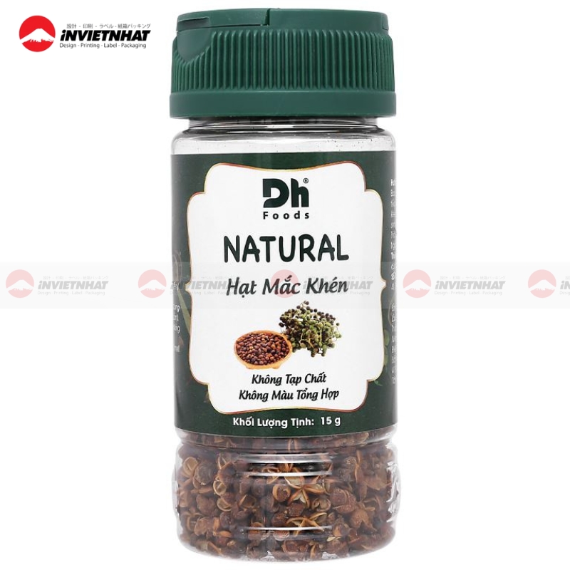 21+ Mẫu in tem nhãn gia vị GIÁ RẺ đẹp, chống nước dầu mỡ 26 mau tem gia vi hien dai