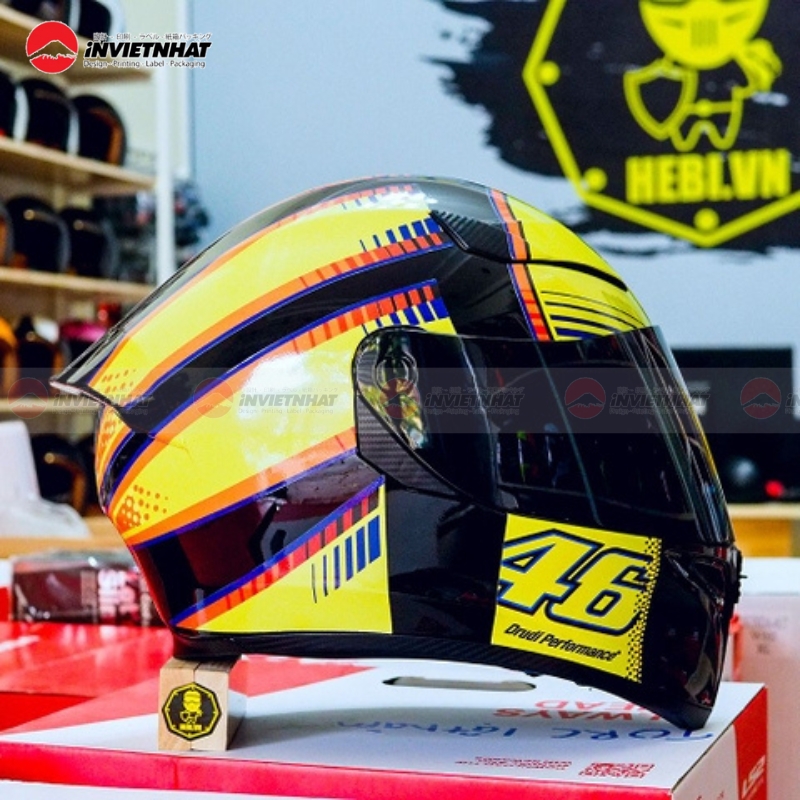 21+ Mẫu tem dán nón bảo hiểm CHỐNG XƯỚC, bền màu 2026 23 tem dan non bao hiem dep