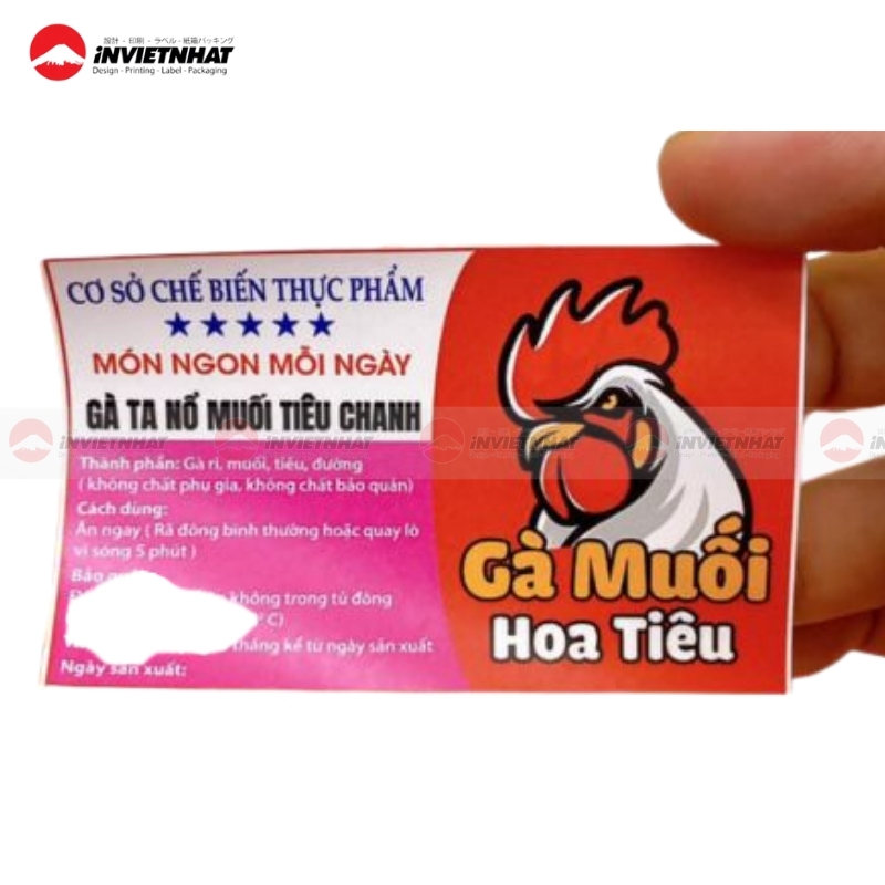 11+ Mẫu in tem nhãn gà ủ muối GIÁ RẺ đẹp, theo yêu cầu 22 tem ga u muoi tieu chanh