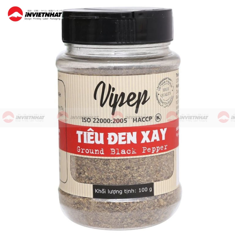 In tem hạt tiêu GIÁ RẺ, chuyên nghiệp | 21+ Mẫu đẹp 2026 45 tem hat tieu de nhan dien