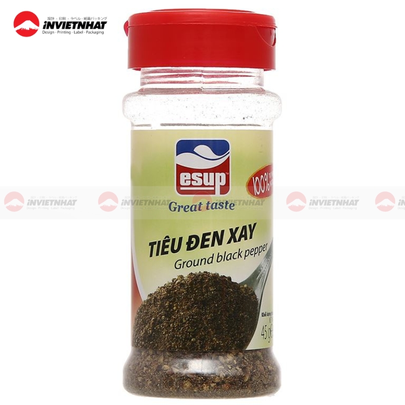 In tem hạt tiêu GIÁ RẺ, chuyên nghiệp | 21+ Mẫu đẹp 2026 41 tem nhan hat tieu chuyen nghiep