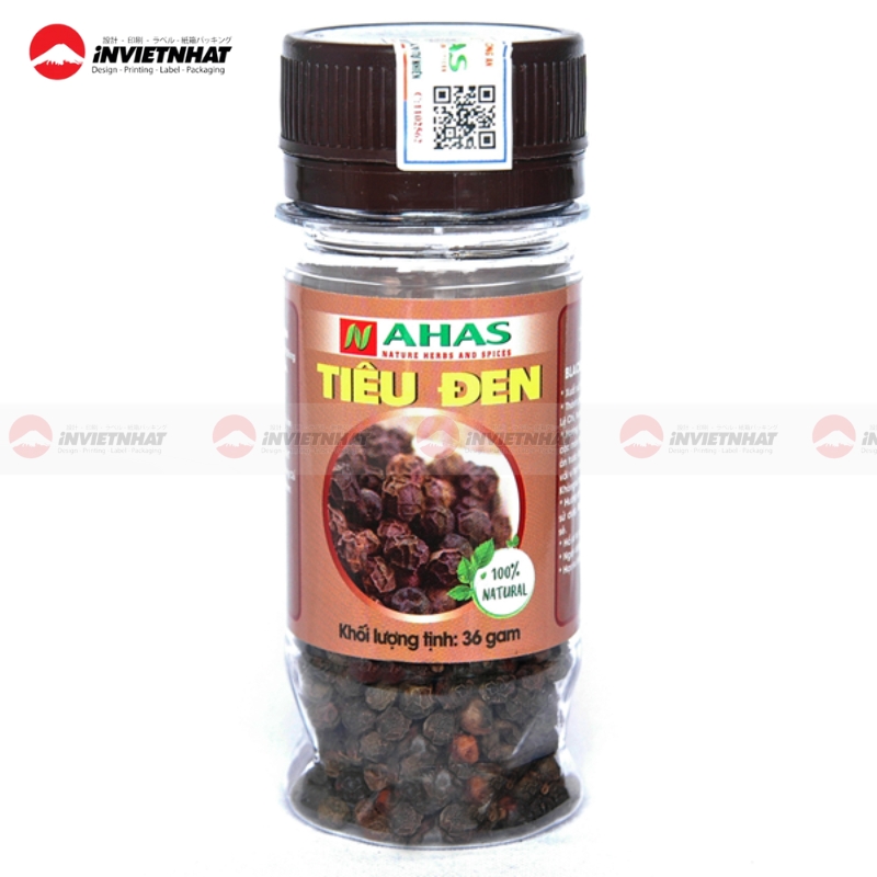In tem hạt tiêu GIÁ RẺ, chuyên nghiệp | 21+ Mẫu đẹp 2026 49 tem nhan hat tieu hien dai 1
