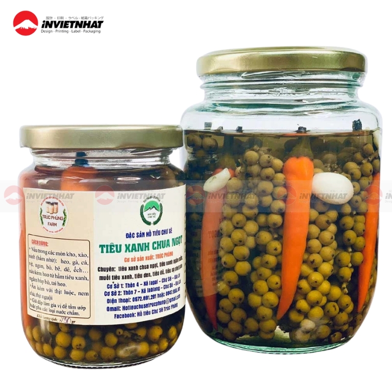 In tem hạt tiêu GIÁ RẺ, chuyên nghiệp | 21+ Mẫu đẹp 2026 44 tem nhan hat tieu theo yeu cau