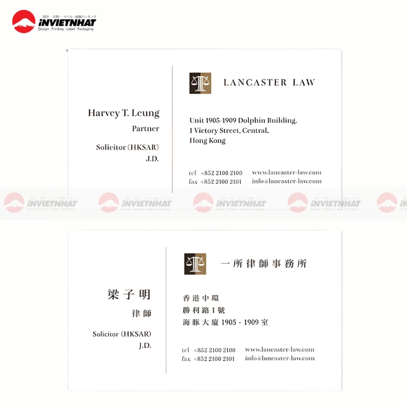 card visit da ngon ngu quoc te