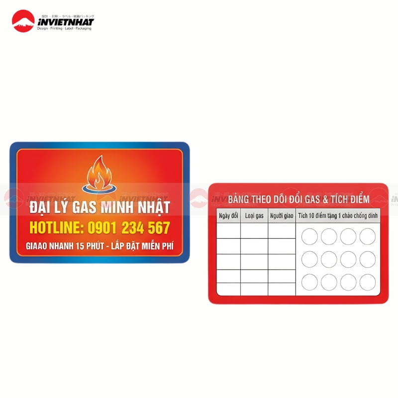 card visit dich vu doi gas nhanh tai nha