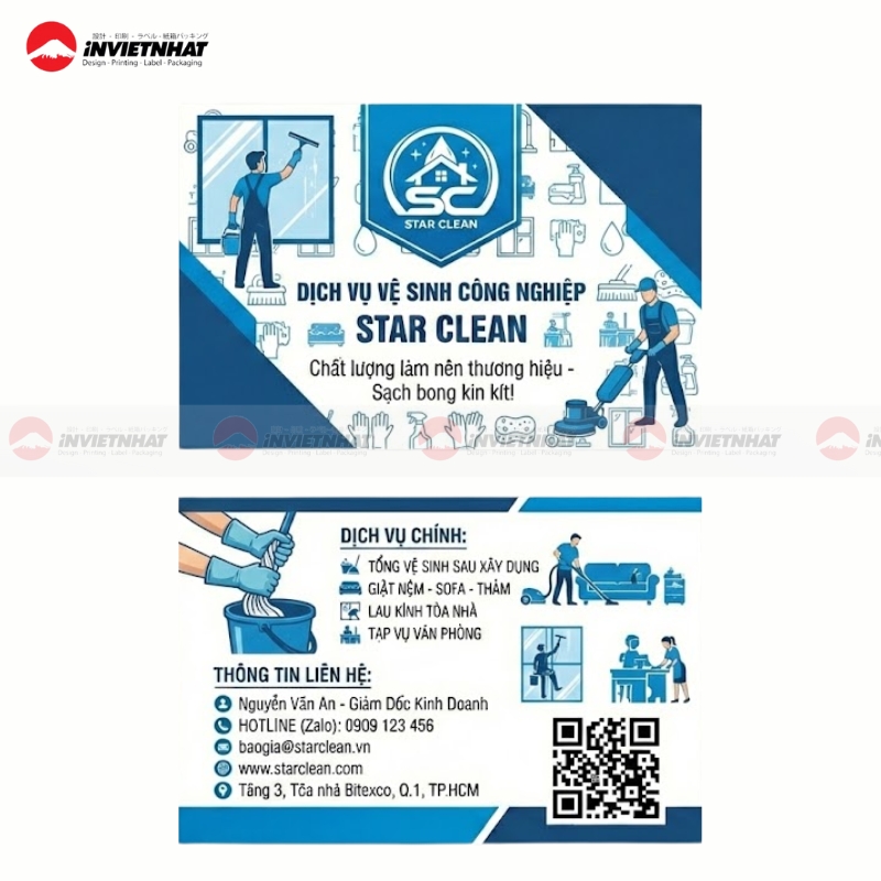 card visit dung cu ve sinh