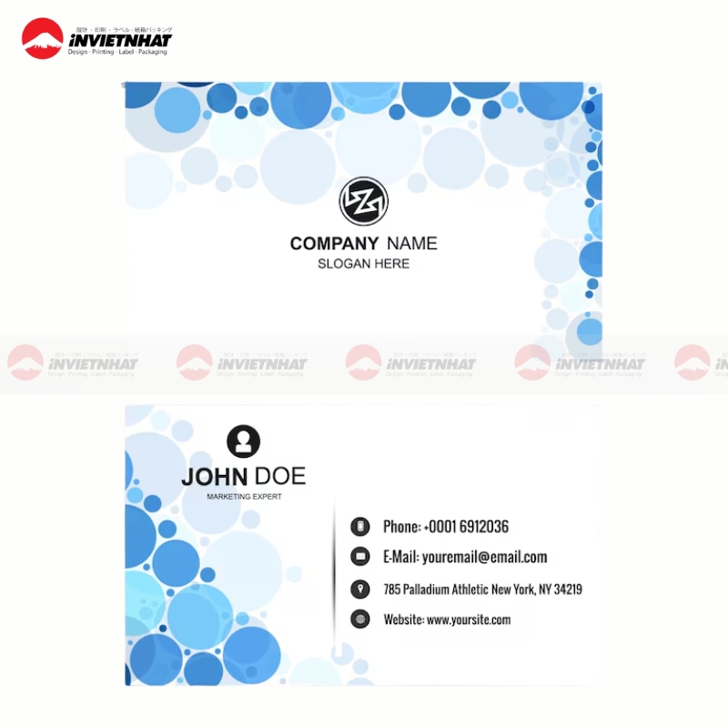 card visit hoa tiet bong bong xa phong