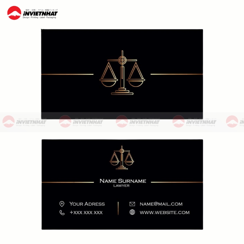 card visit luat su hinh can cong ly