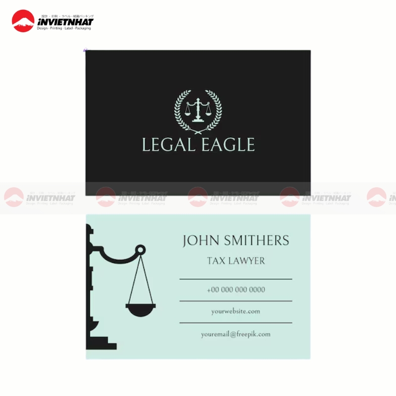 card visit luat su tranh tung