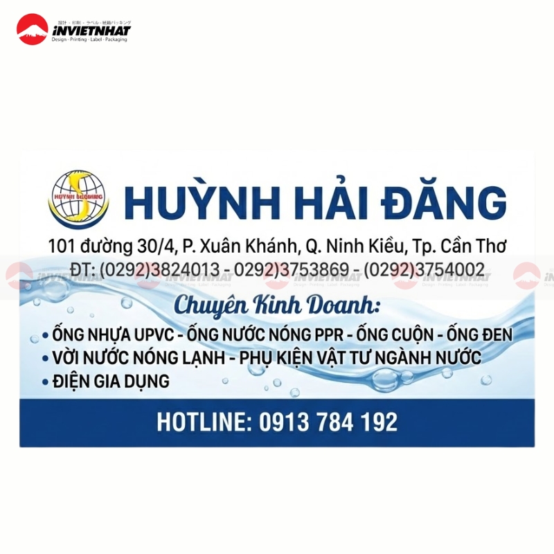 card visit nhan manh so dien thoai khan cap