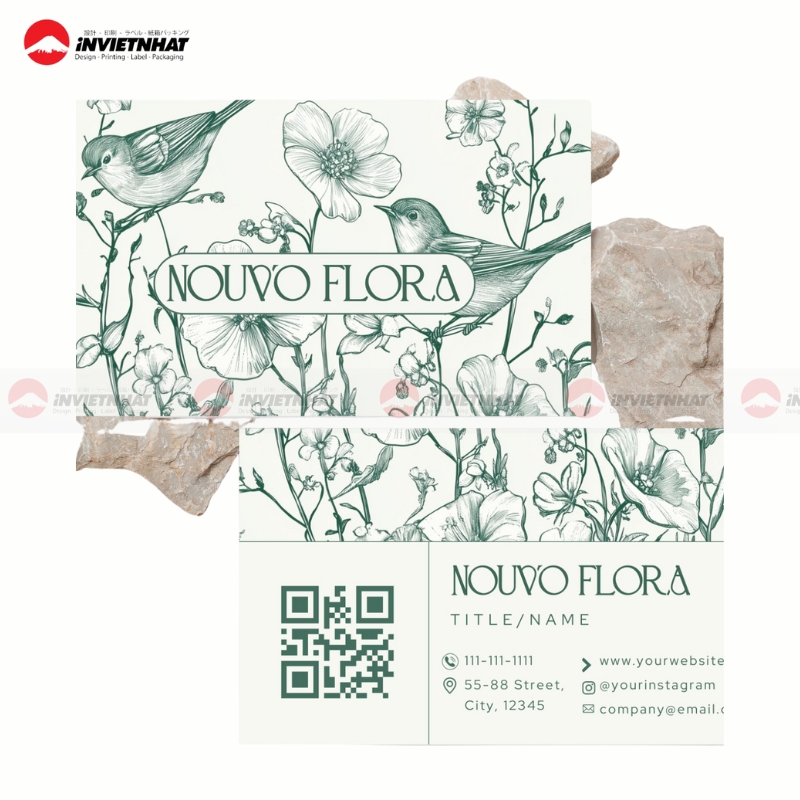 card visit shop hoa ve tay