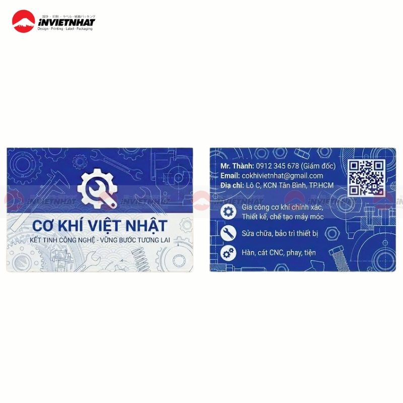 card visit tho han co khi