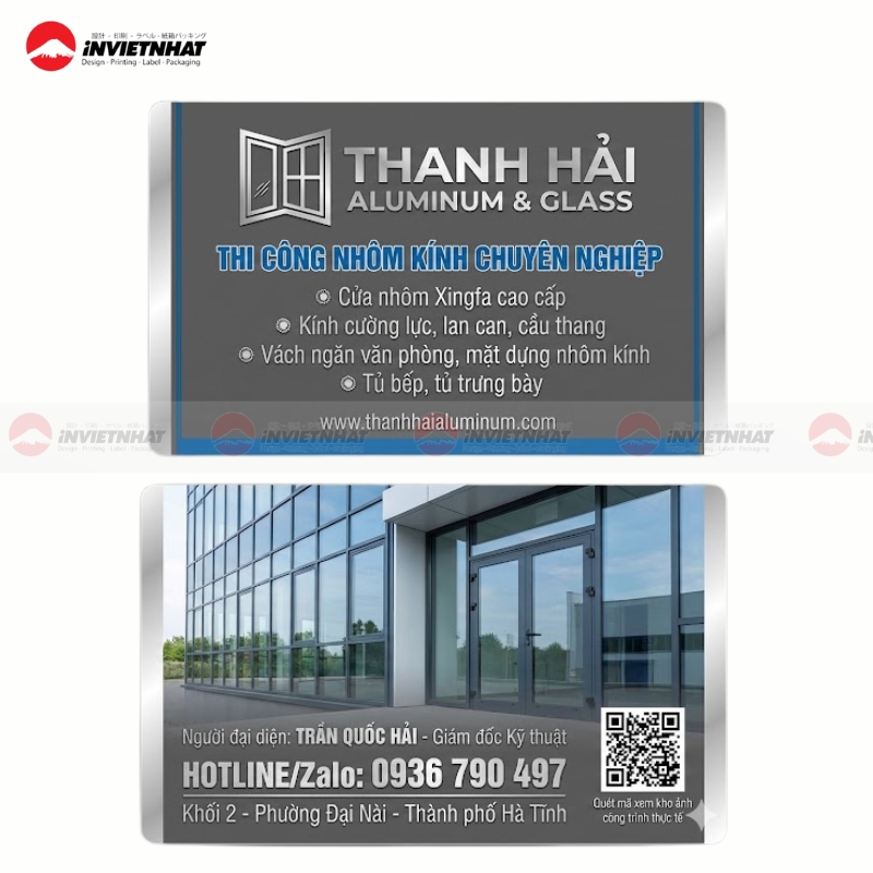 card visit xuong gia cong nhom kinh