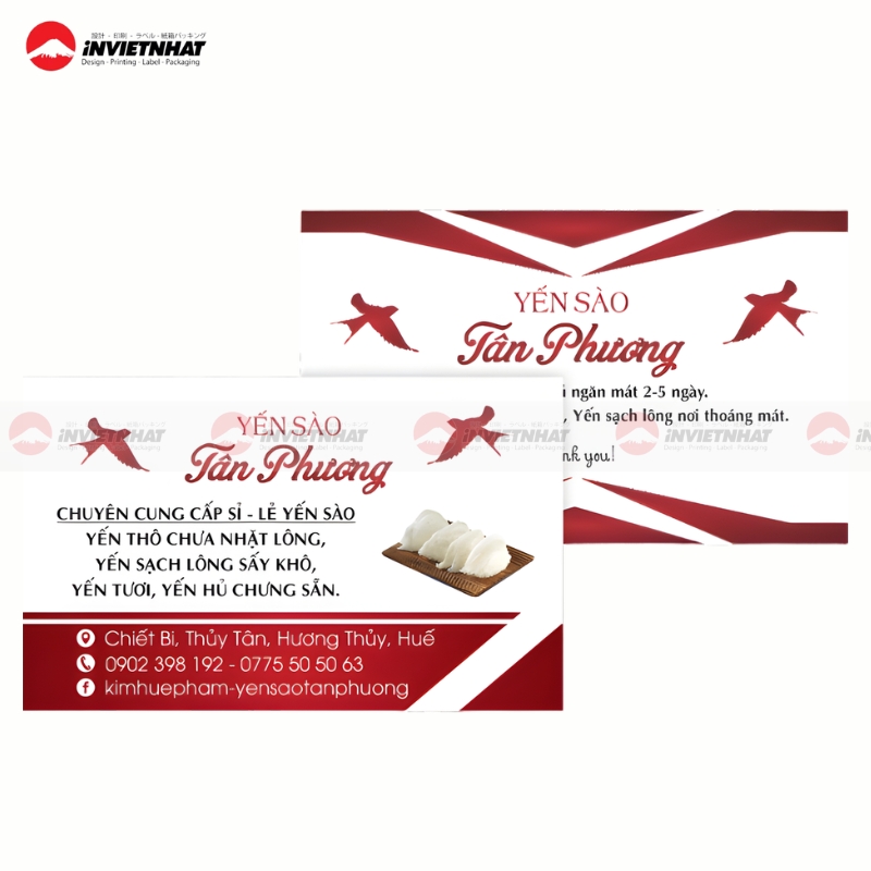 danh thiep hoa van truyen thong