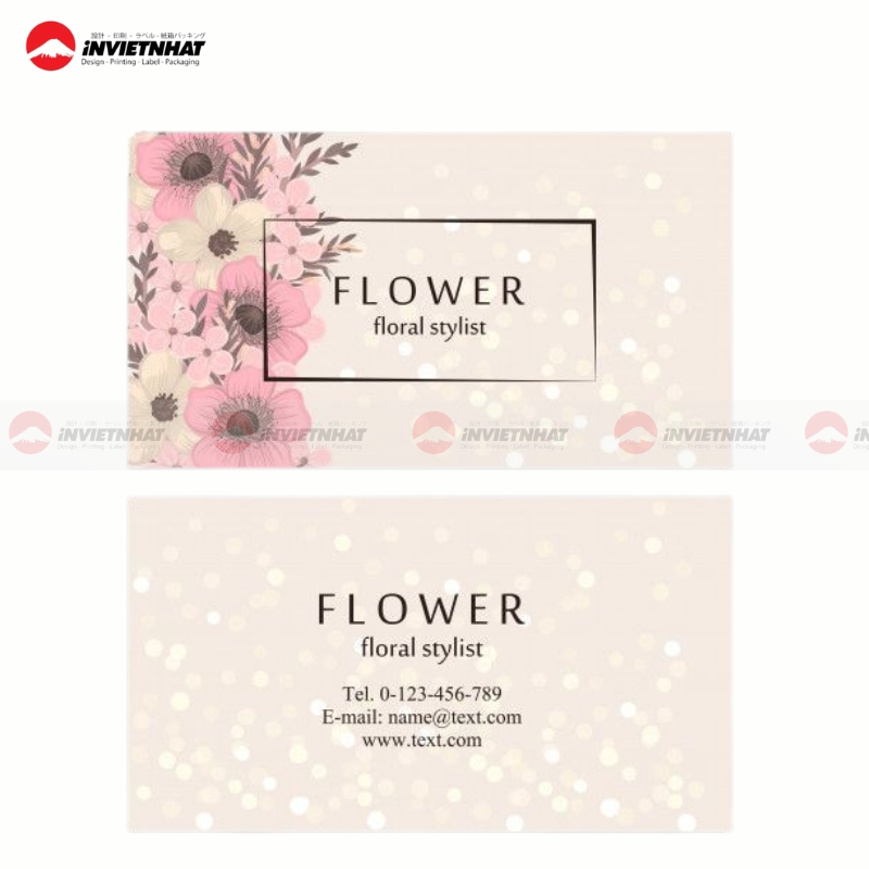 danh thiep thiet ke hoa cuoi