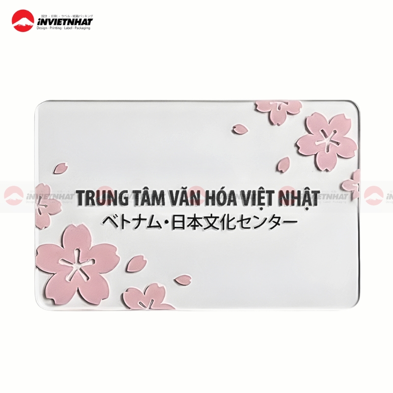 danh thiep tieng Nhat Viet