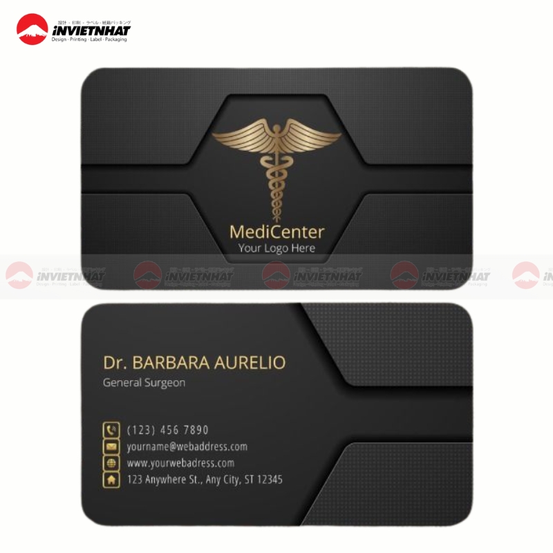 mau card visit giam doc