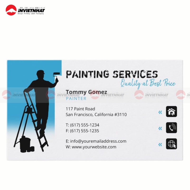 name card cua tiem son co