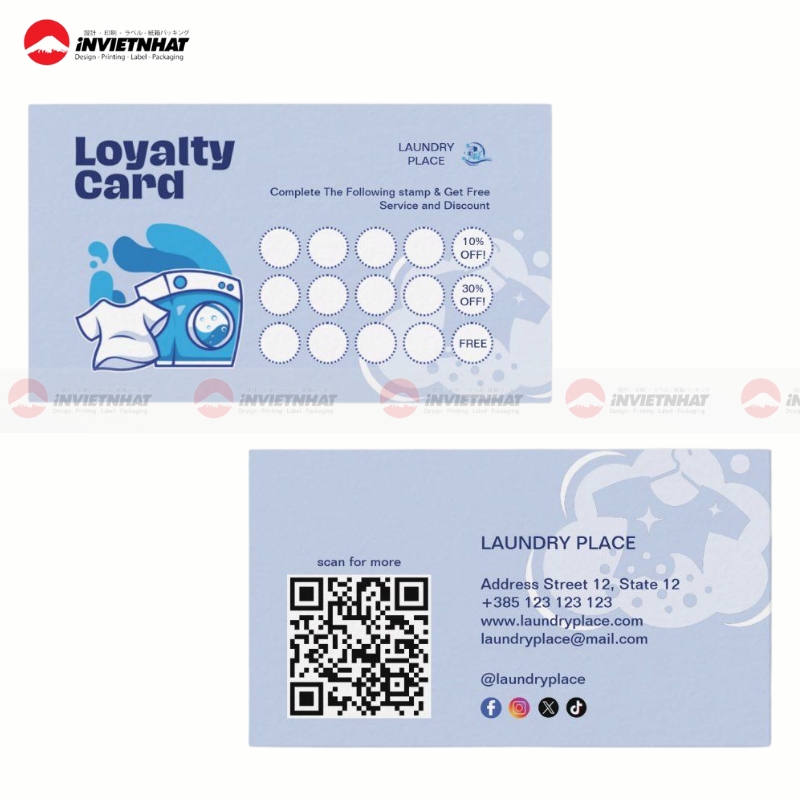 name card tiem giat tich diem