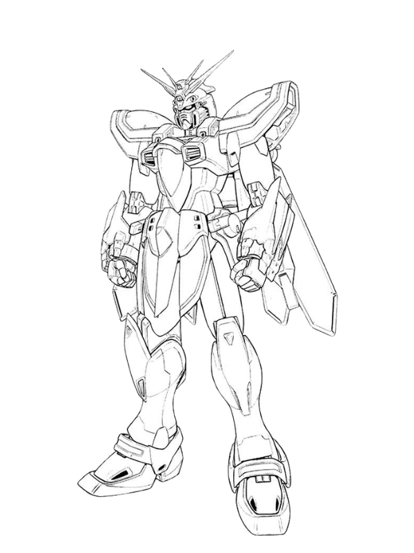 Ban ve Gundam trang bi vu khi