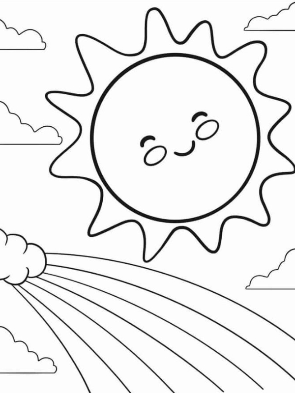 Ban ve den trang ong mat troi