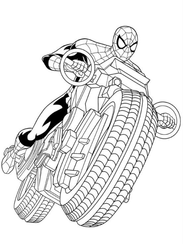 Hinh to mau nguoi nhen hanh dong