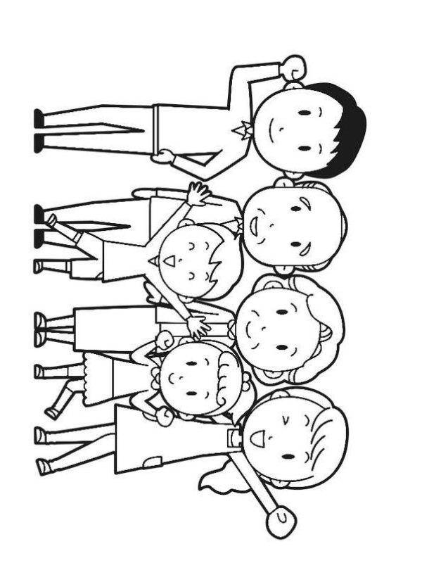 Hinh to mau ong ba va chau