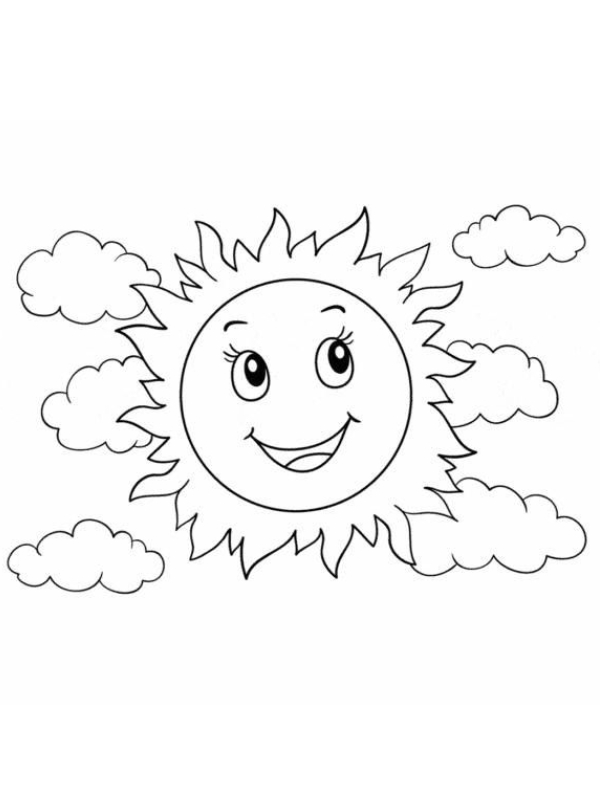 Hinh ve phac thao mat troi