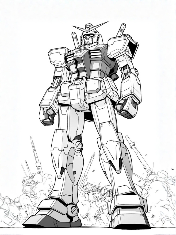 Mau to mau chien binh mecha