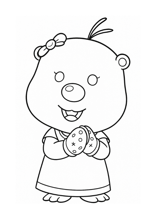 To mau Loopy dang yeu