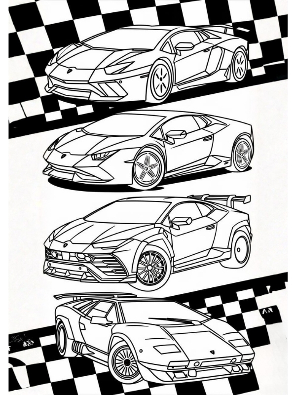 To mau cac loai xe o to