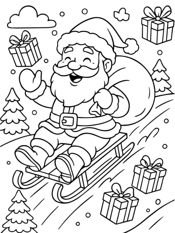 Tranh rong ong gia noel