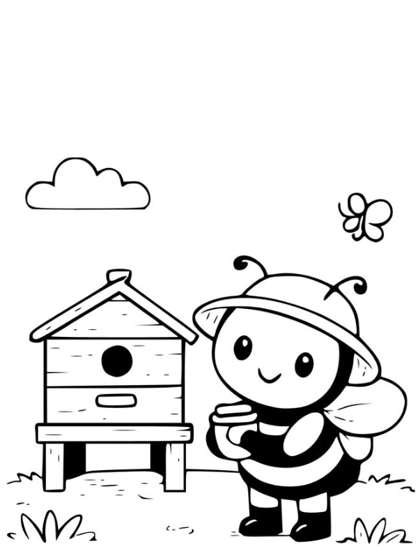 Tranh tap to ong tho