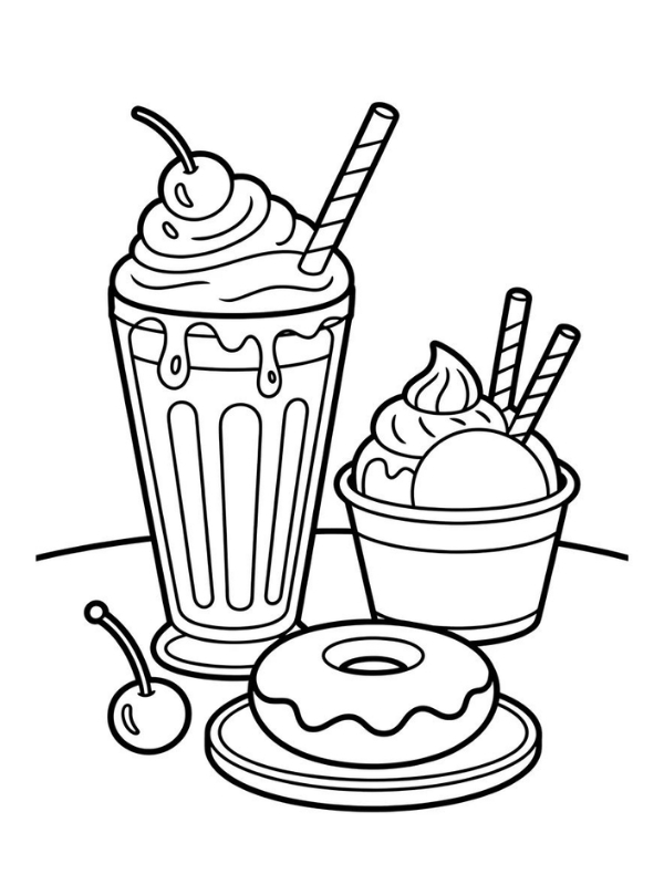 Tranh to mau banh ngot