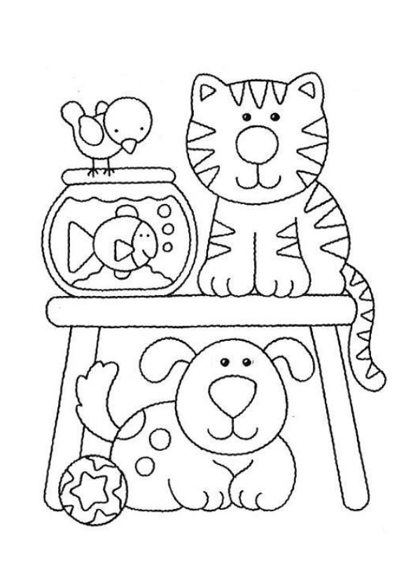 Tranh to mau con vat