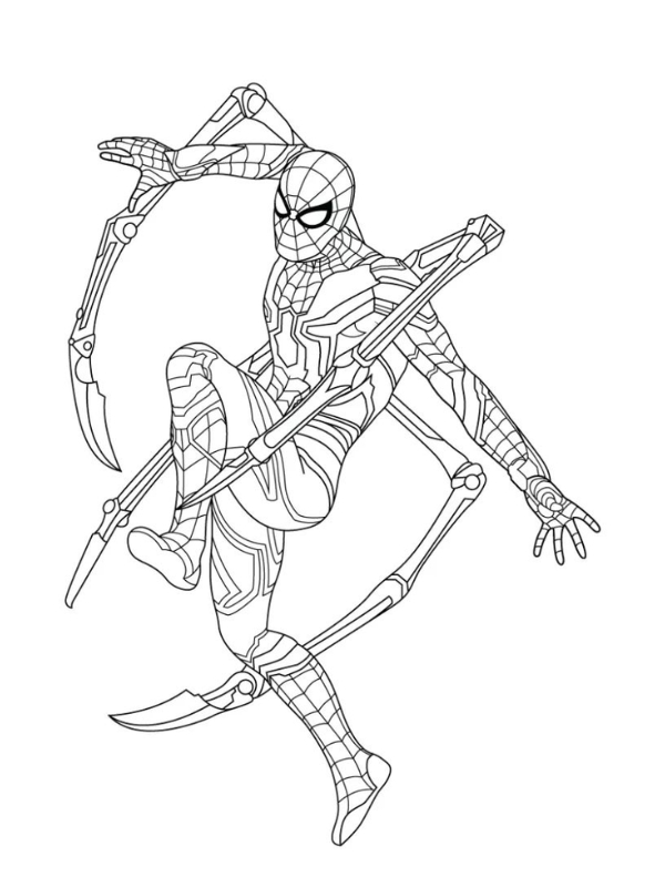 Tranh to mau nhan vat nguoi nhen