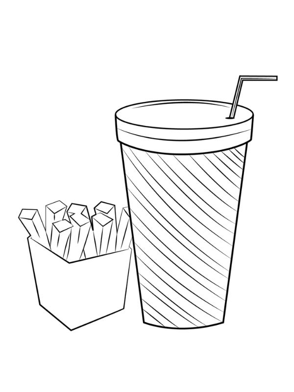 Tranh to mau nuoc uong