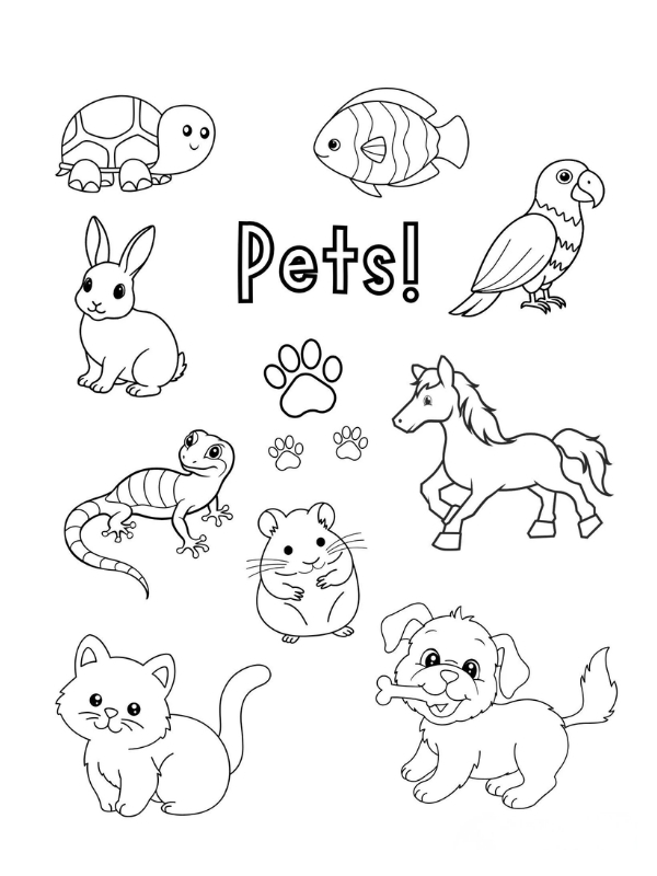 Tranh to mau thu cung